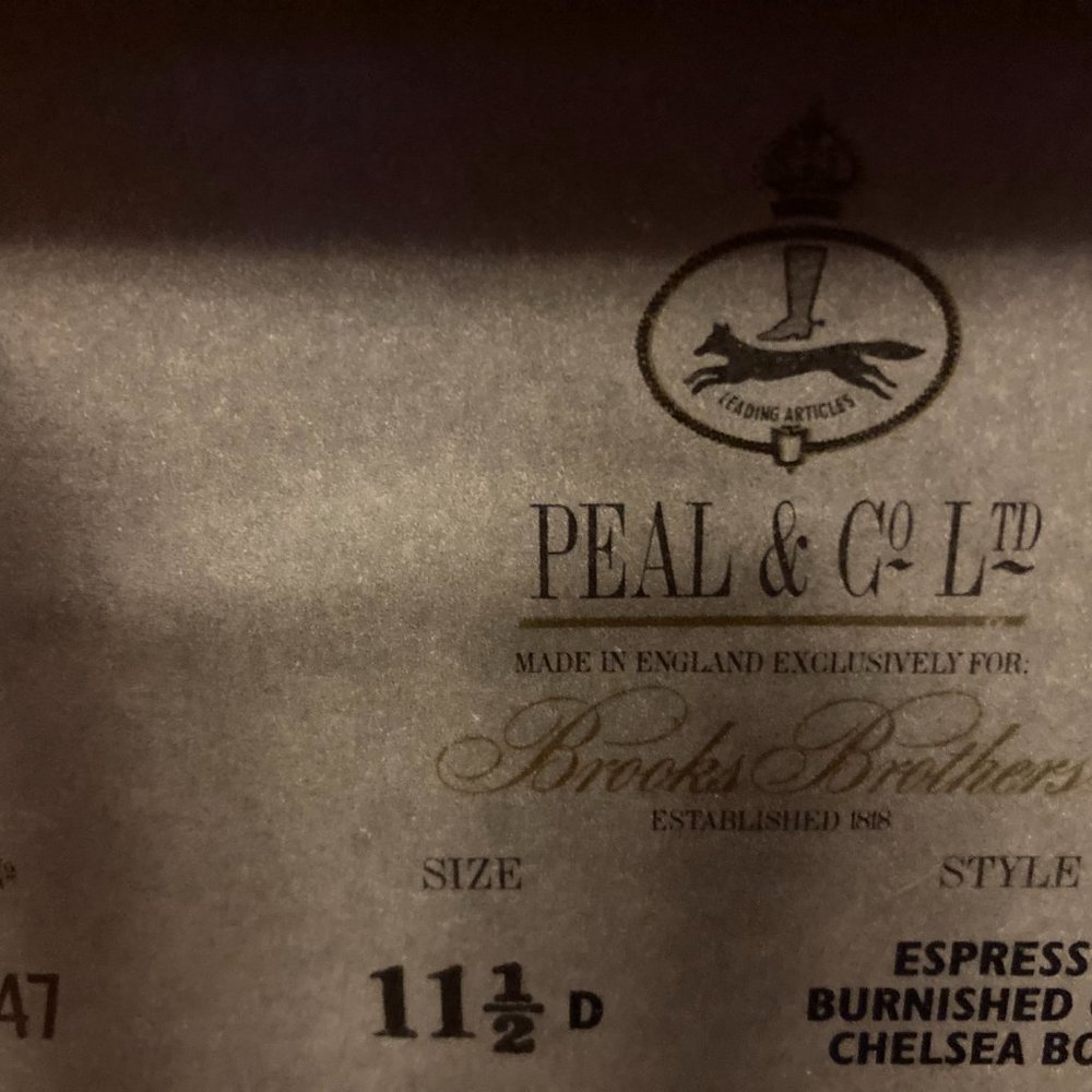 Peal & Co, 11.5D, Brown